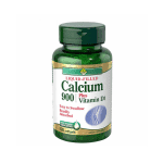 Calcium and vitamin D softgel capsules